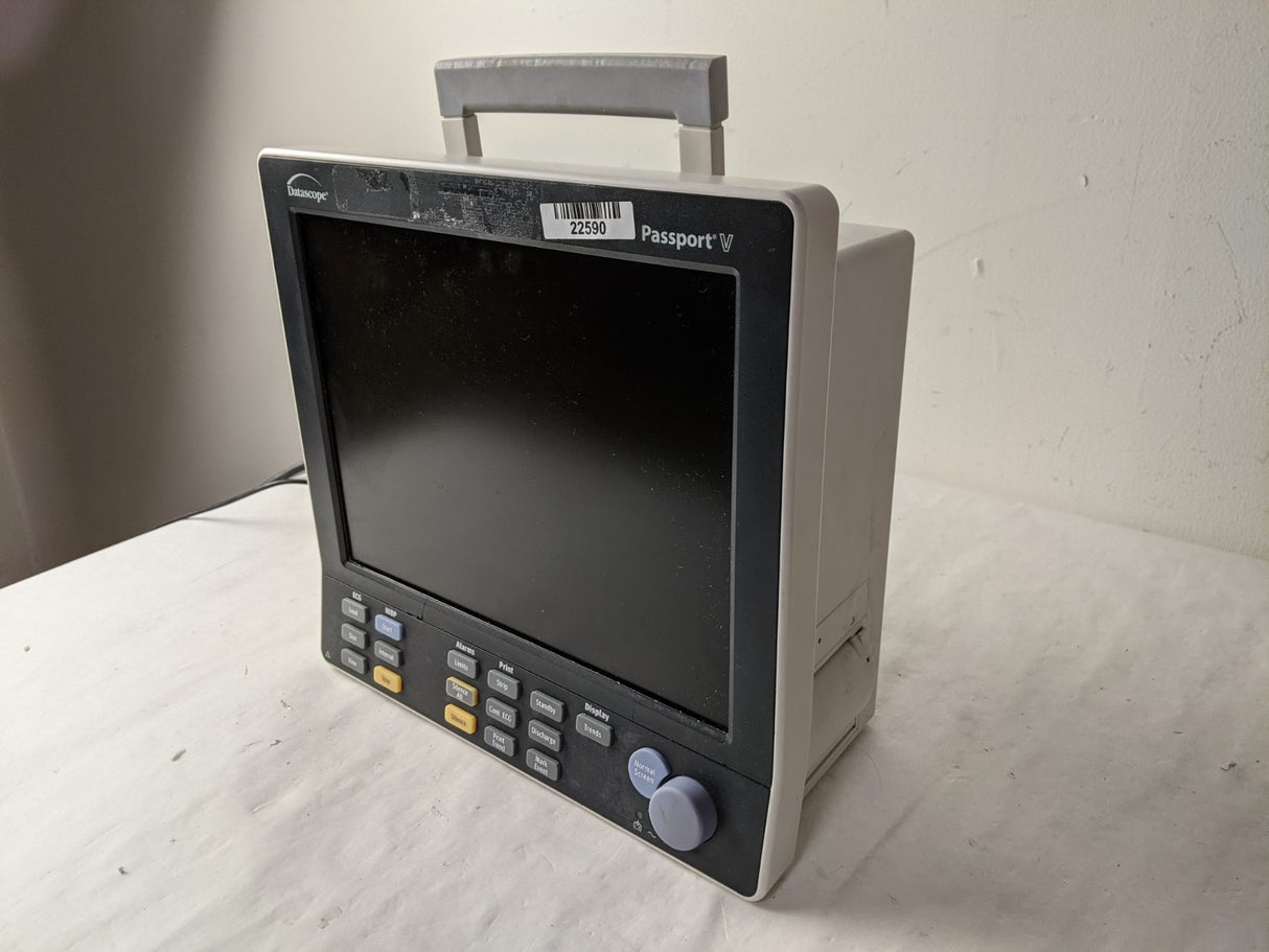Datascope Passport V 6100F-PA00215 Patient Monitor | C02, ECG, SpO2, NIBP