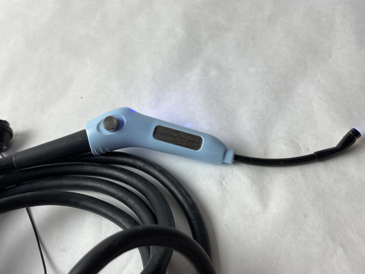 Verathon GlideScope Video Laryngoscope Monitor w/ 0570-0306 Baton & Power Supply