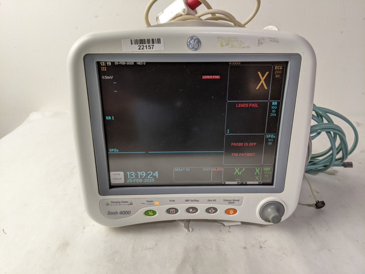 GE Dash 4000 Patient Monitor