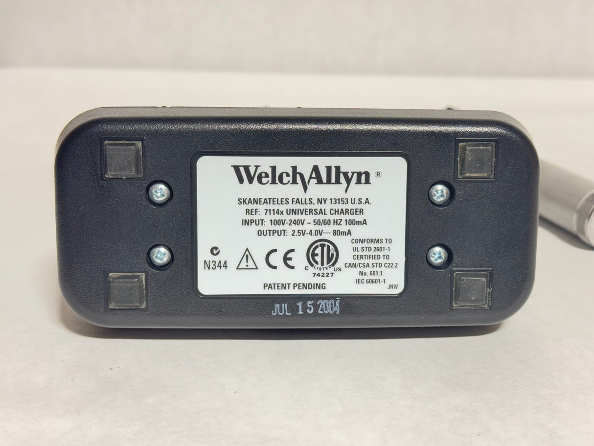 Welch Allyn 7114x Universal Charger, Otoscope, and Ophthalmoscope