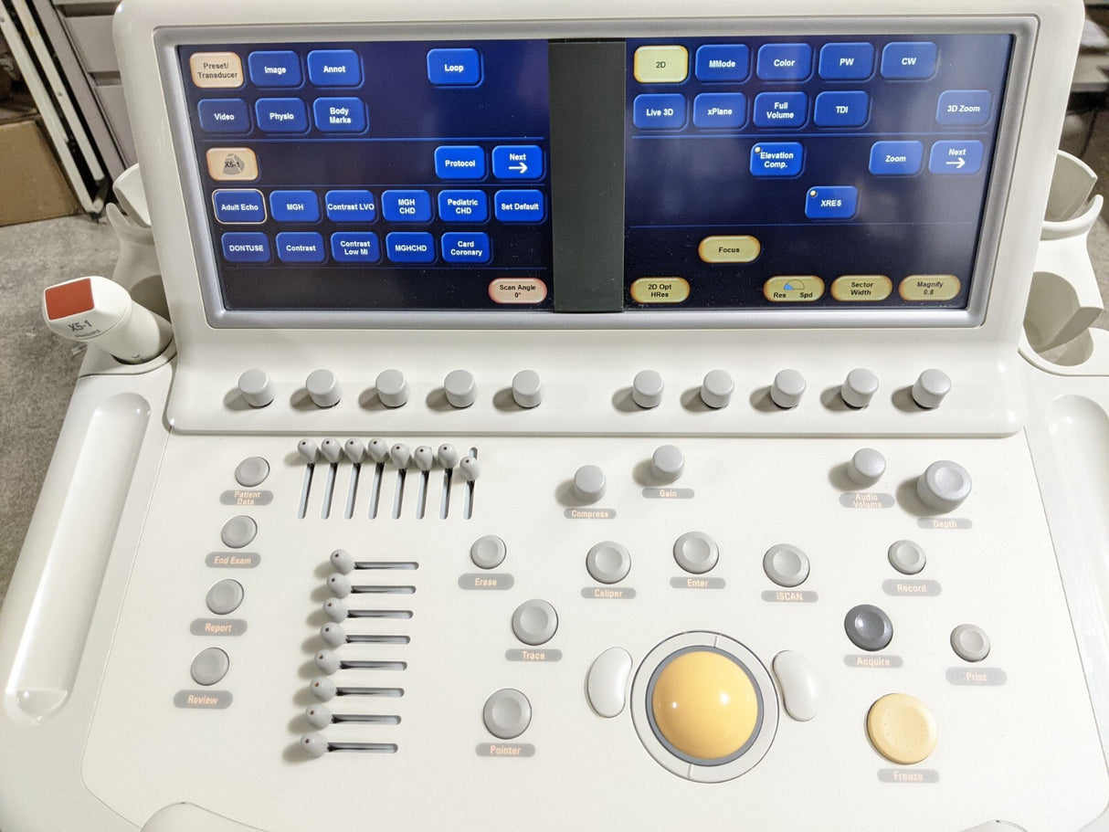 Philips iE33 G-Cart Ultrasound System with 10 Probes