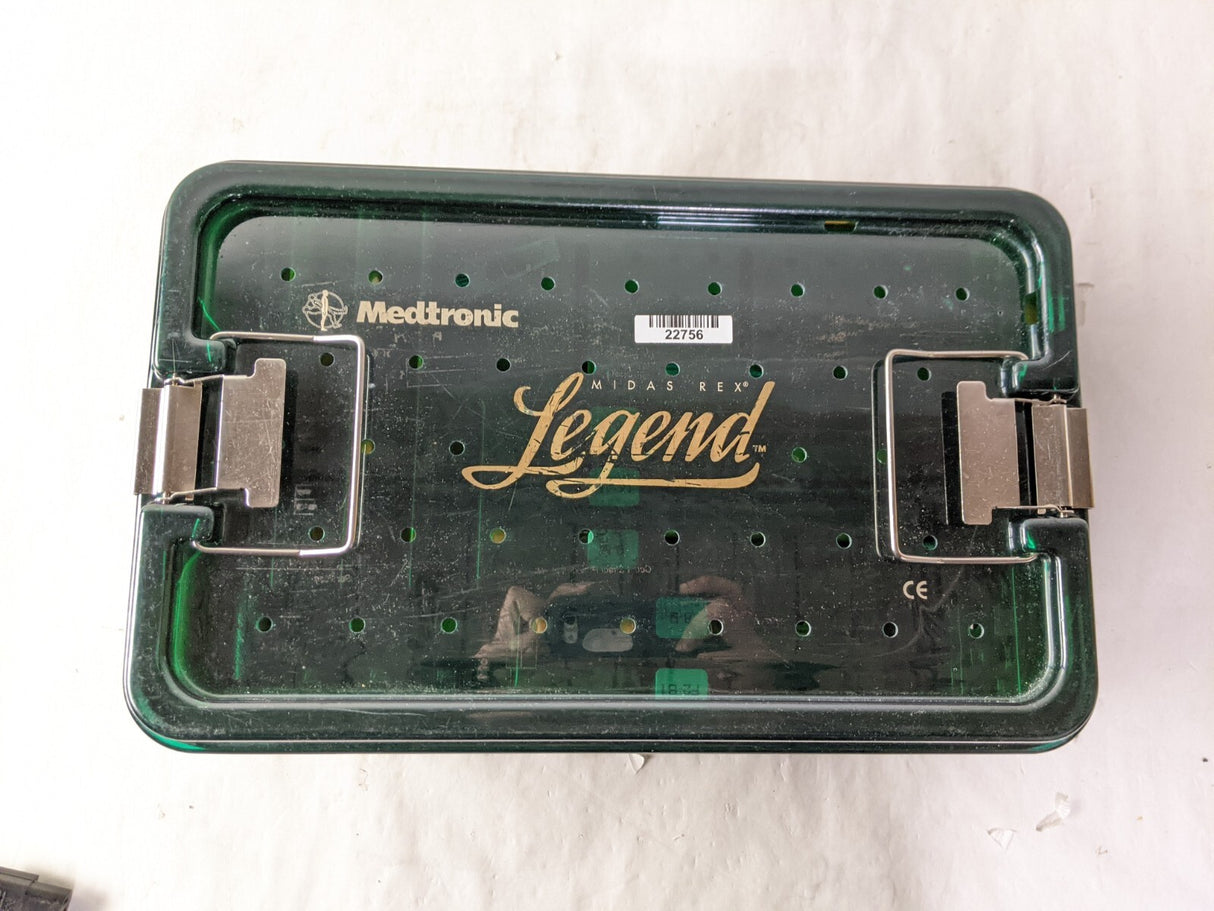 Medtronic V03 Midas Rex Legend Pneumatic Drill Set | With Attachments (SET #7)