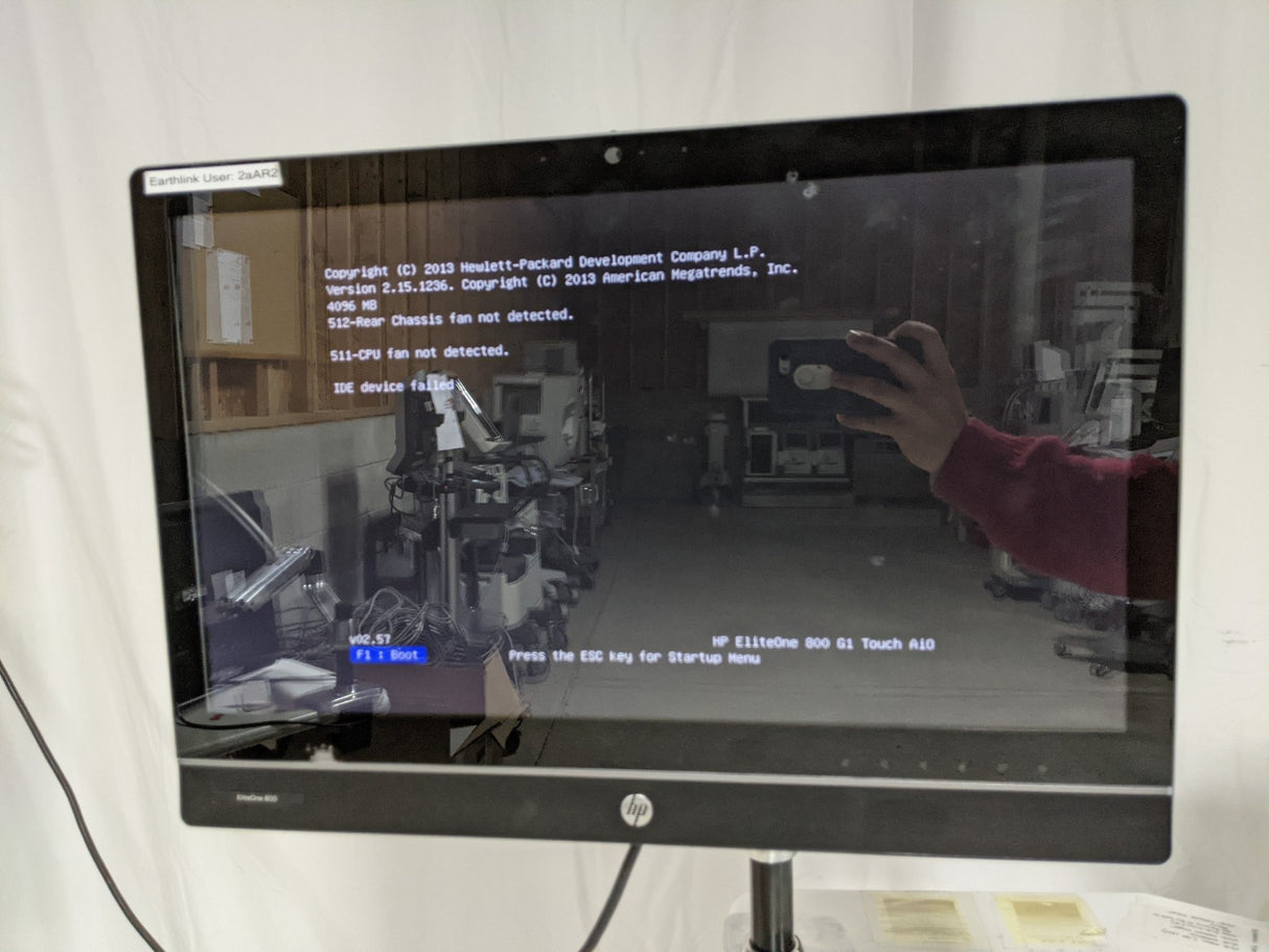 Topcon TRC-NW400 Non-Mydriatic Retinal Camera w/ HP EliteOne 800 G1 Touch PC #2