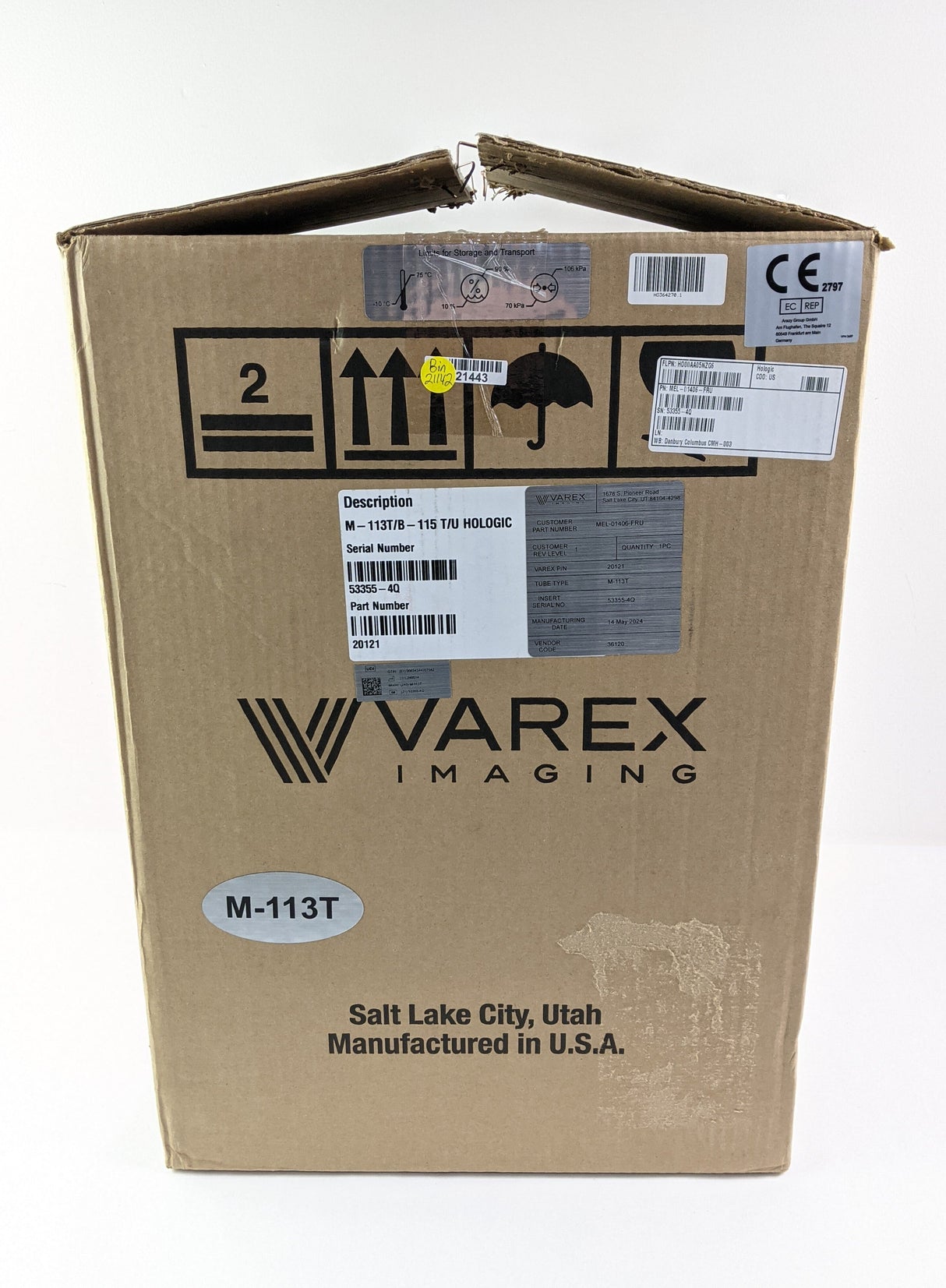 Varex Imaging M-113T / B-115 746355-1 X-Ray Tube