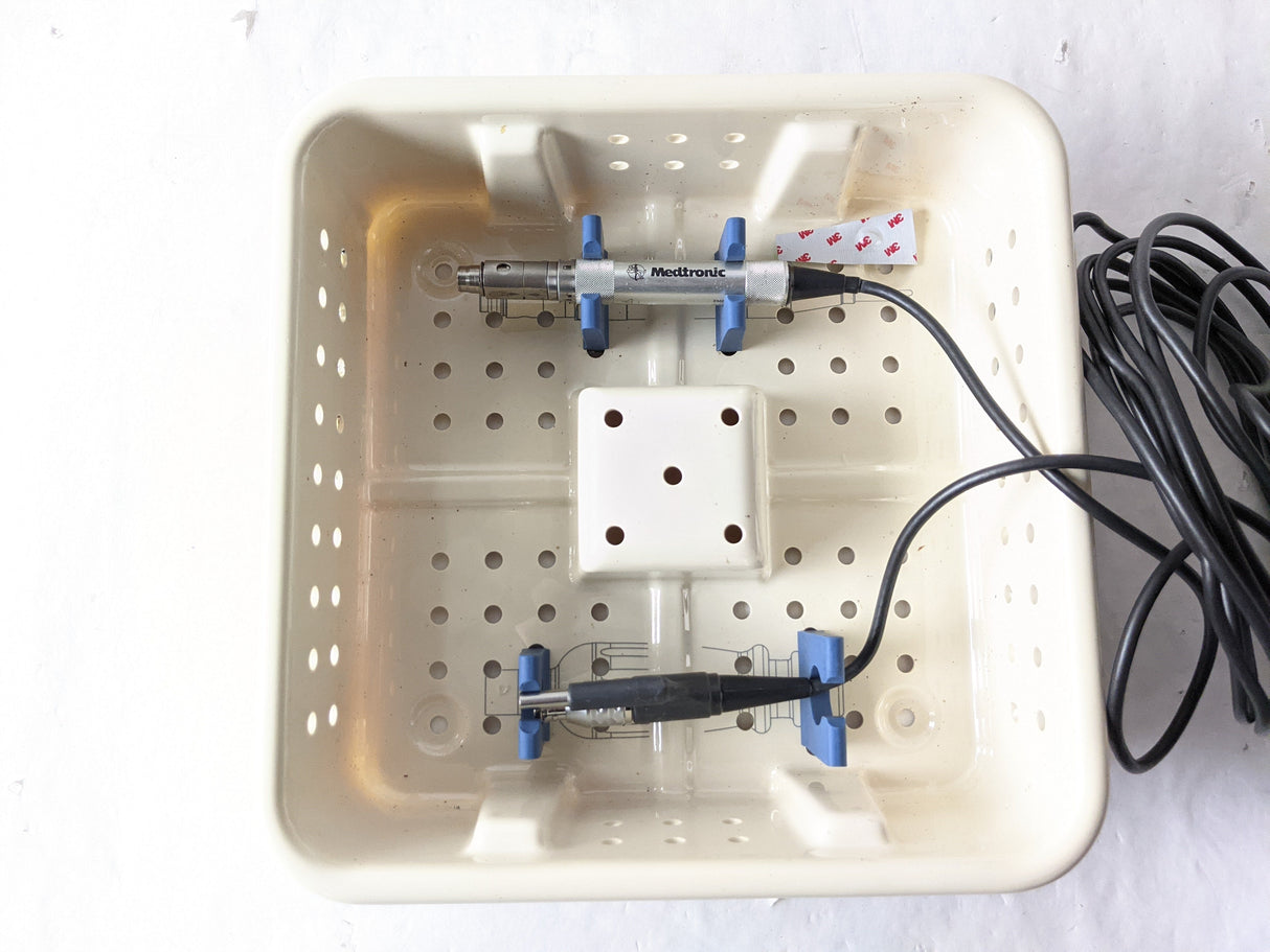 Medtronic EM200 Midas Rex Legend Drill | With Attachments