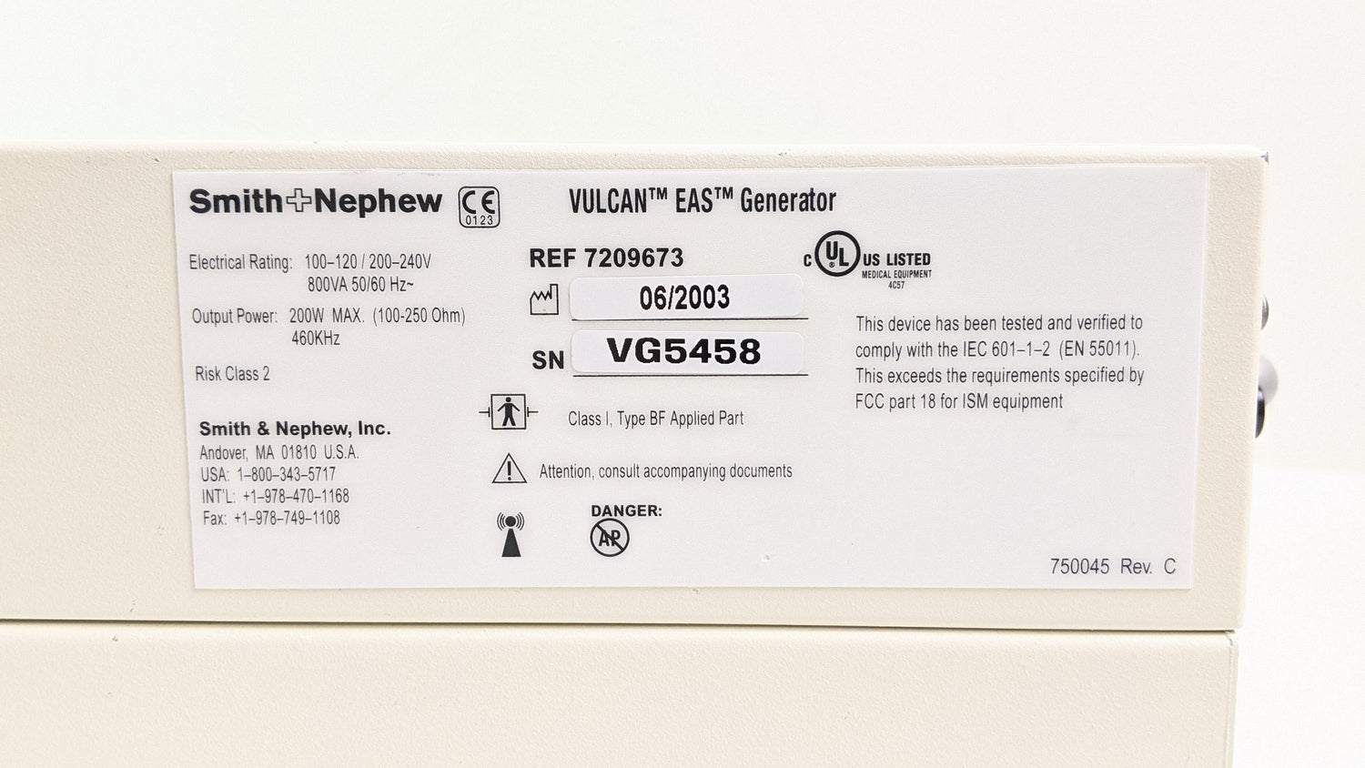 Vulcan EAS 7209673
