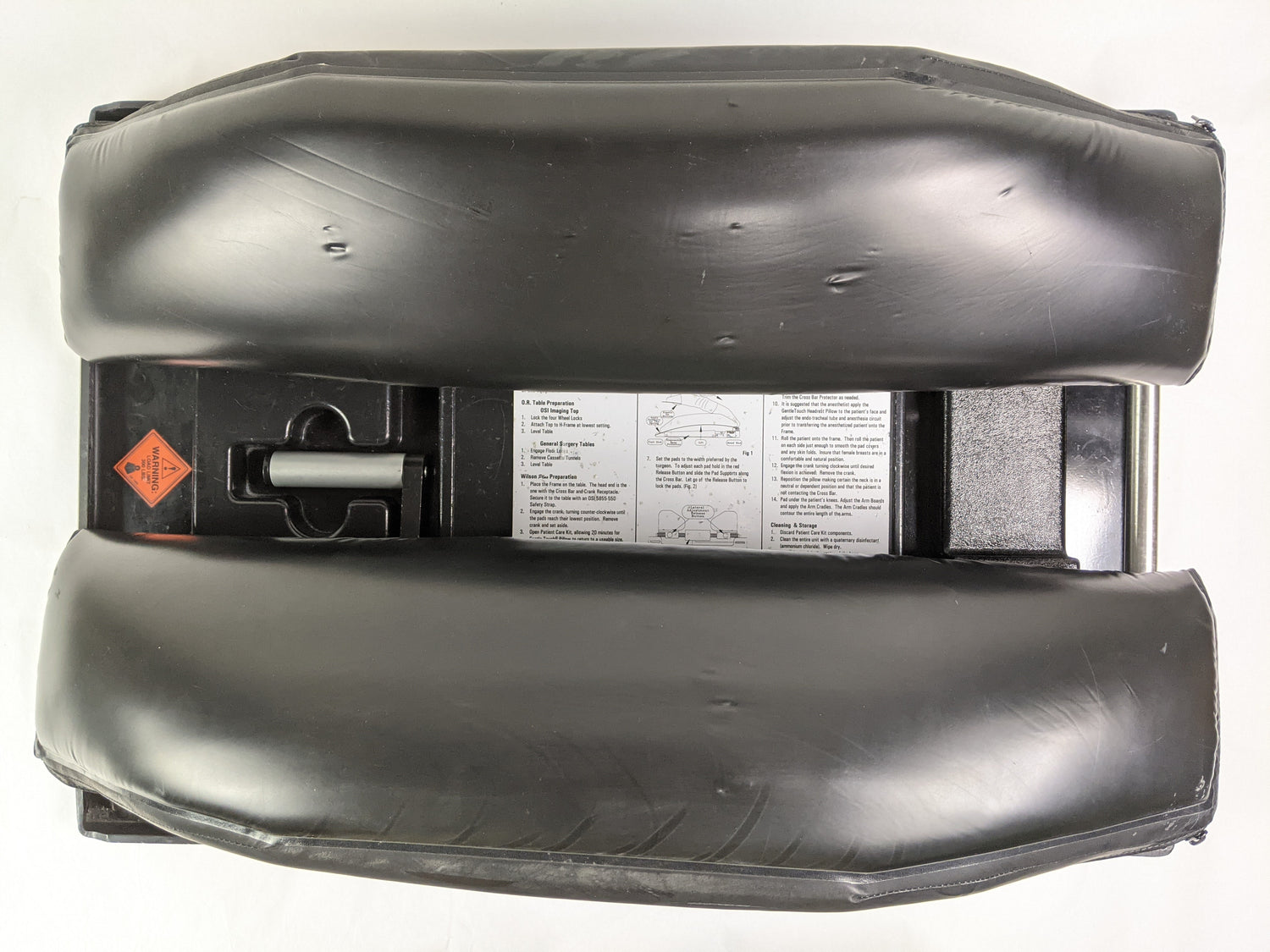 OSI Wilson Plus 5321 & 5321G 5319 G Radiolucent Frame with Hand Crank and Case