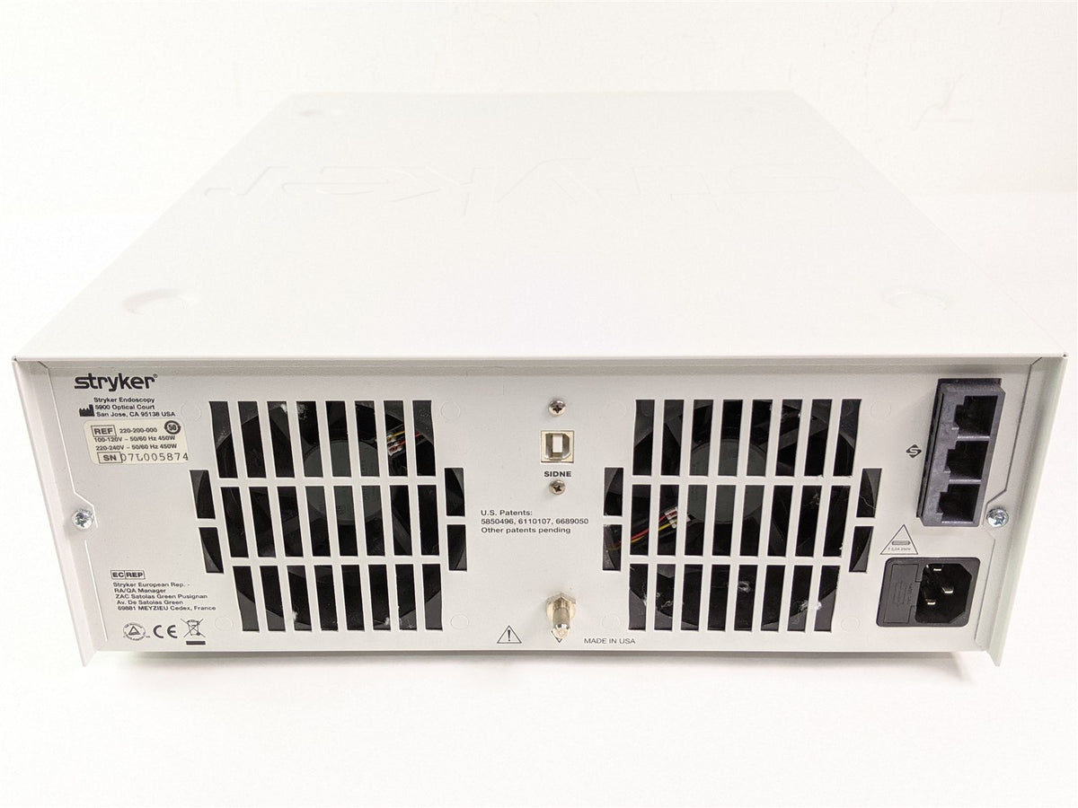 Stryker X8000 220-200-000 Light Source | 266 Hours