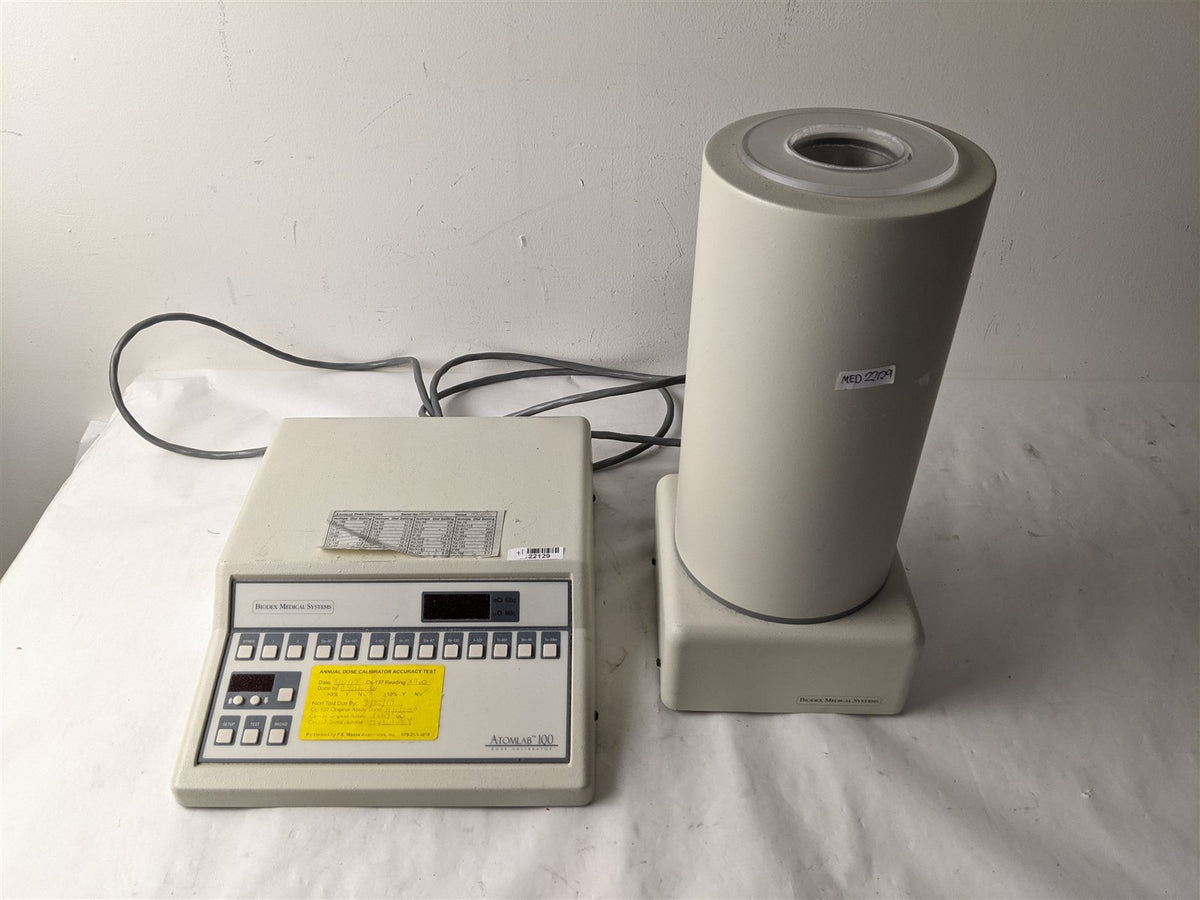 Biodex Atomlab 100 086-250 107040 Dose Calibrator with Ionization Chamber