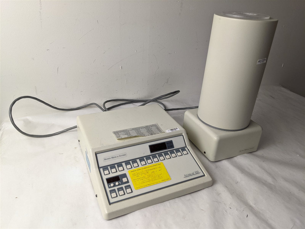Biodex Atomlab 100 086-250 107040 Dose Calibrator with Ionization Chamber
