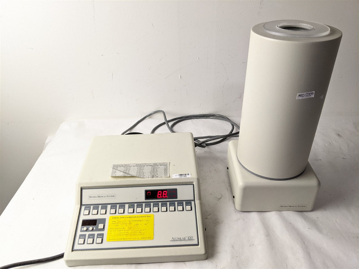 Biodex Atomlab 100 086-250 107040 Dose Calibrator with Ionization Chamber