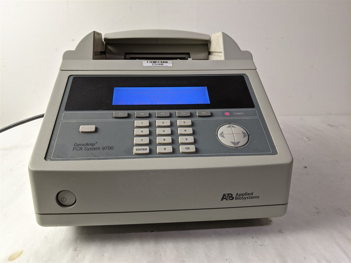 Applied Biosystems GeneAmp PCR System 9700 N8050200R Thermal Cycler System