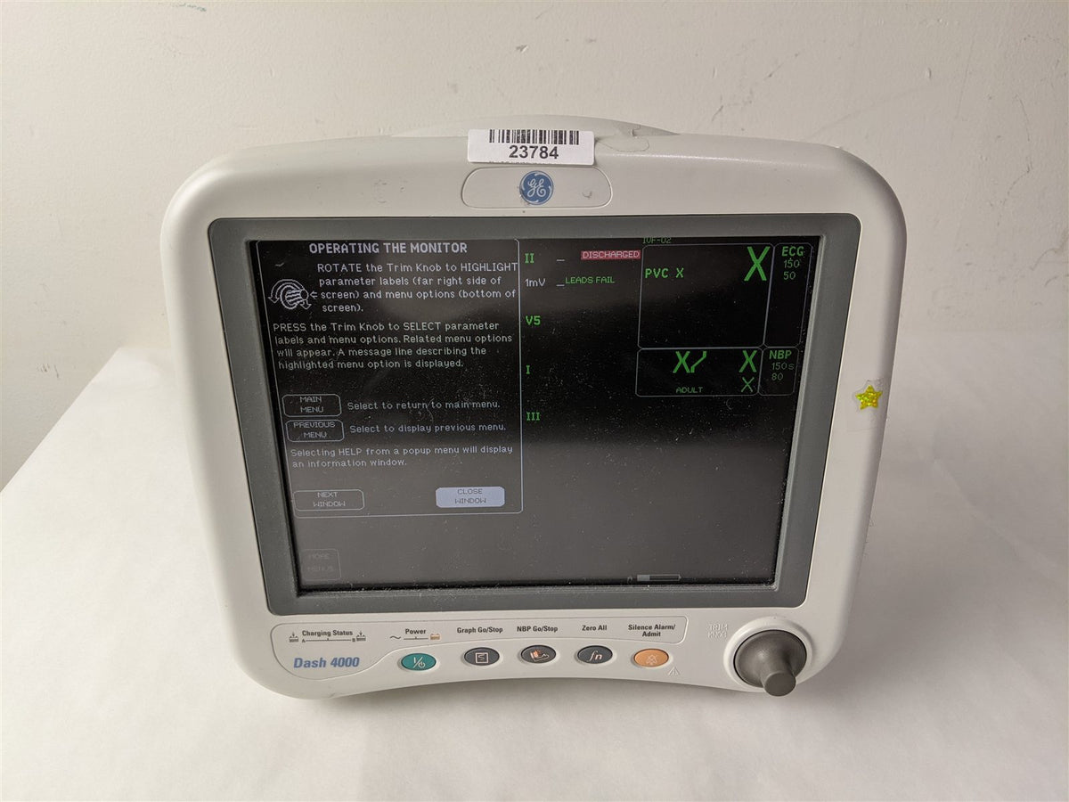 GE Dash 4000 Patient Monitor