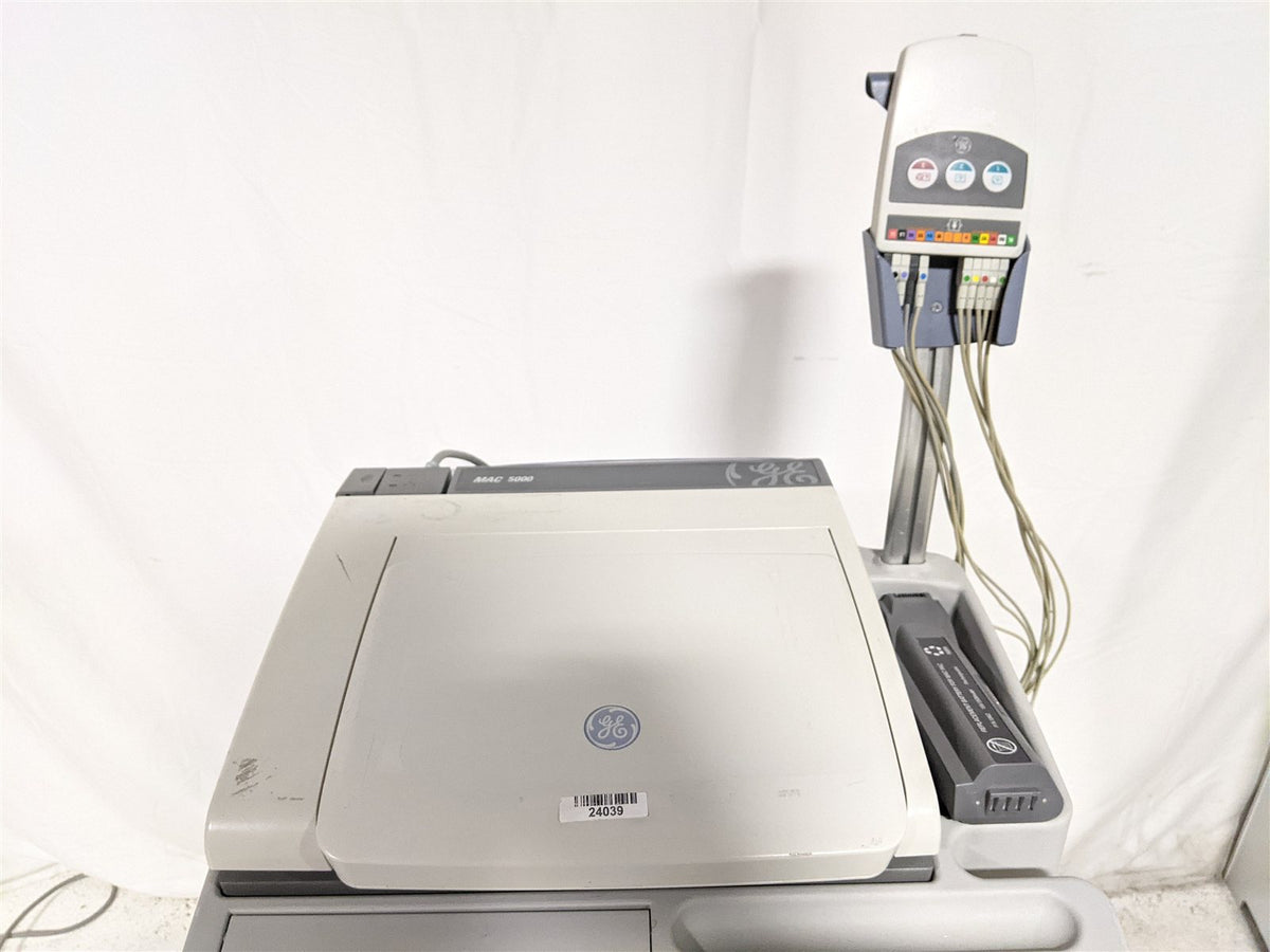 GE Mac 5000 ECG w/ GE CAM 4 Acquisition Module