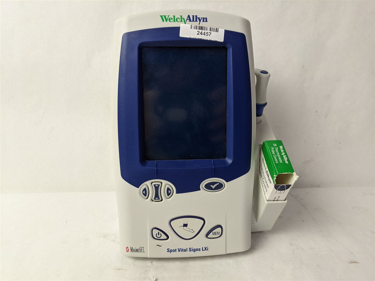 Welch Allyn Spot Vital Signs LXi 45MT0 Patient Monitor | Masimo SpO2, Temp