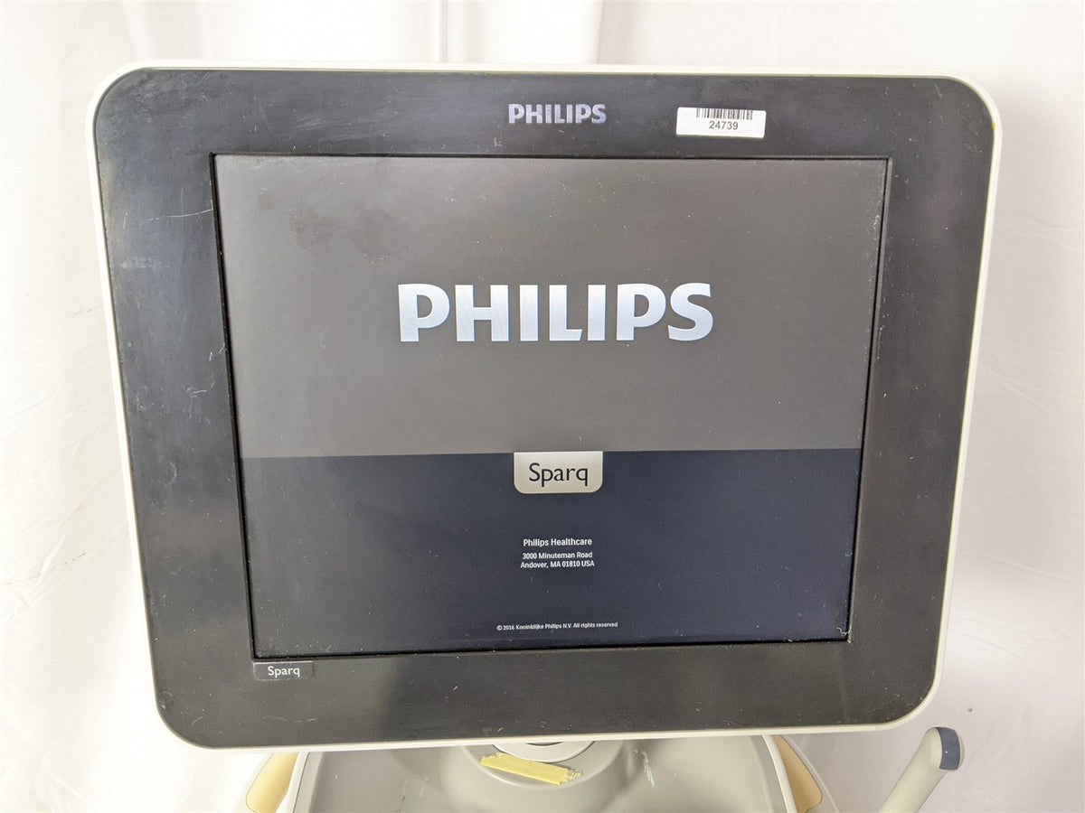 Philips Sparq 989605394911 Ultrasound with 4 Probes | MFG 2017