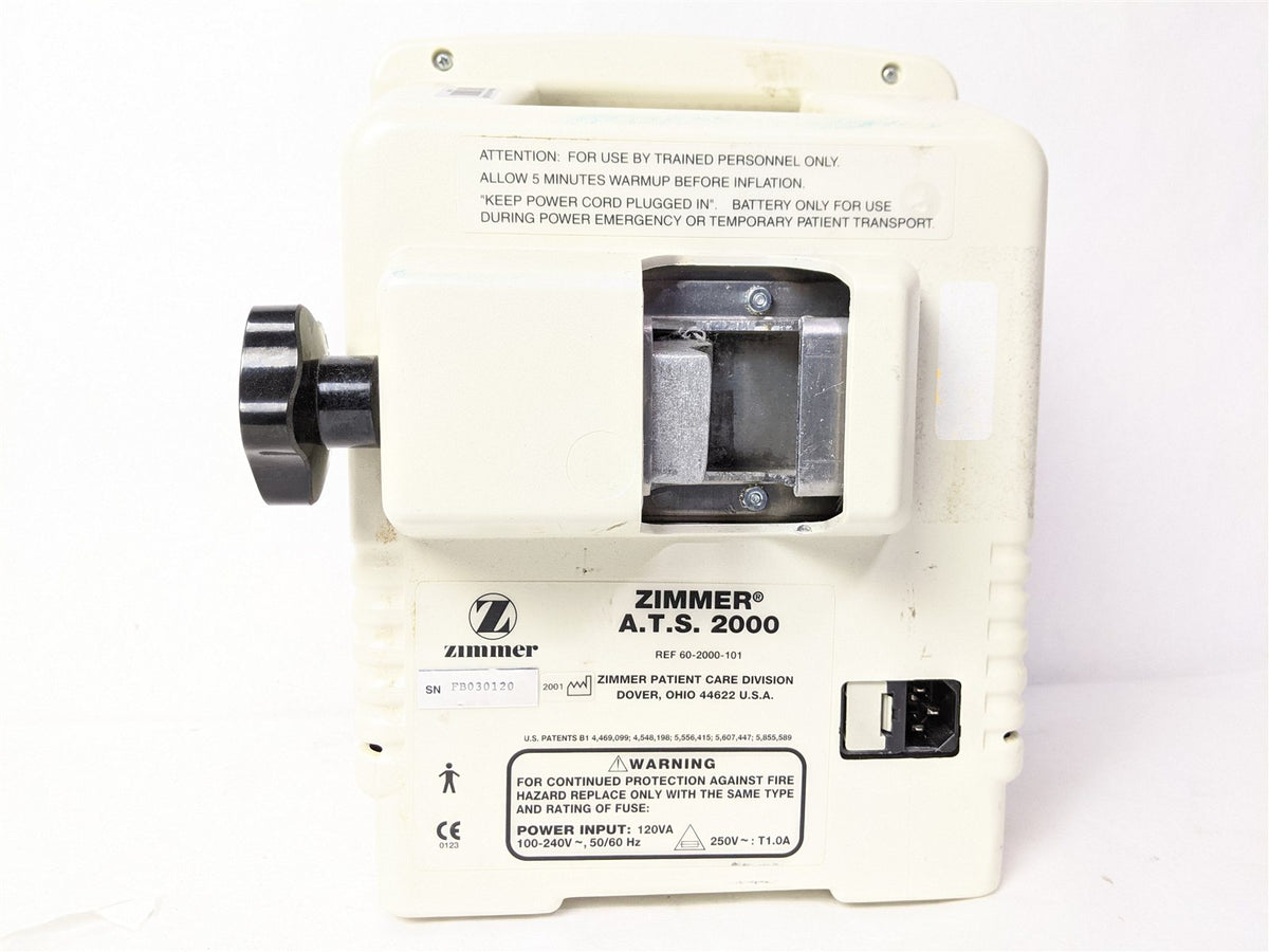 Zimmer ATS 2000 Tourniquet System