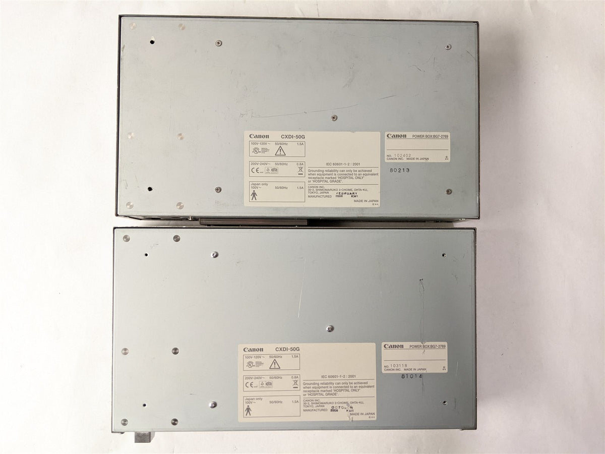 Canon CXDI-50G BG7-2769 Flat Panel Detector | MFG 2008