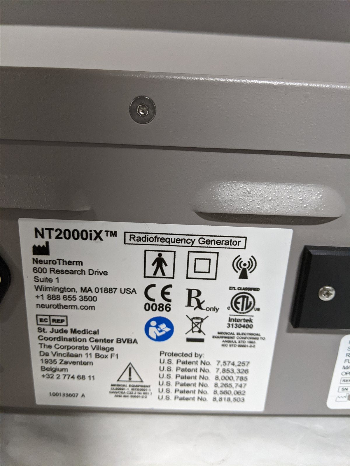 NeuroTherm NT2000iX RFG-NT-2000 Radiofrequency Generator | MFG 2016