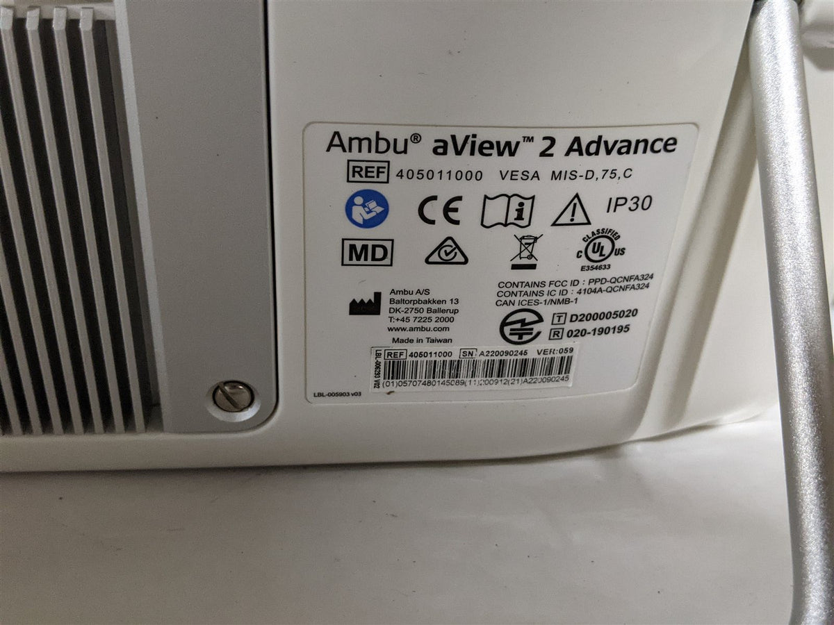 Ambu aView 2 Advance 405011000 Display Unit