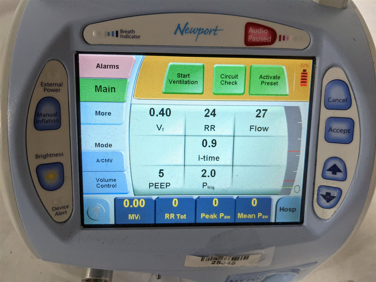 Newport HT70 Ventilator Plus HT70-PM-WW-NA