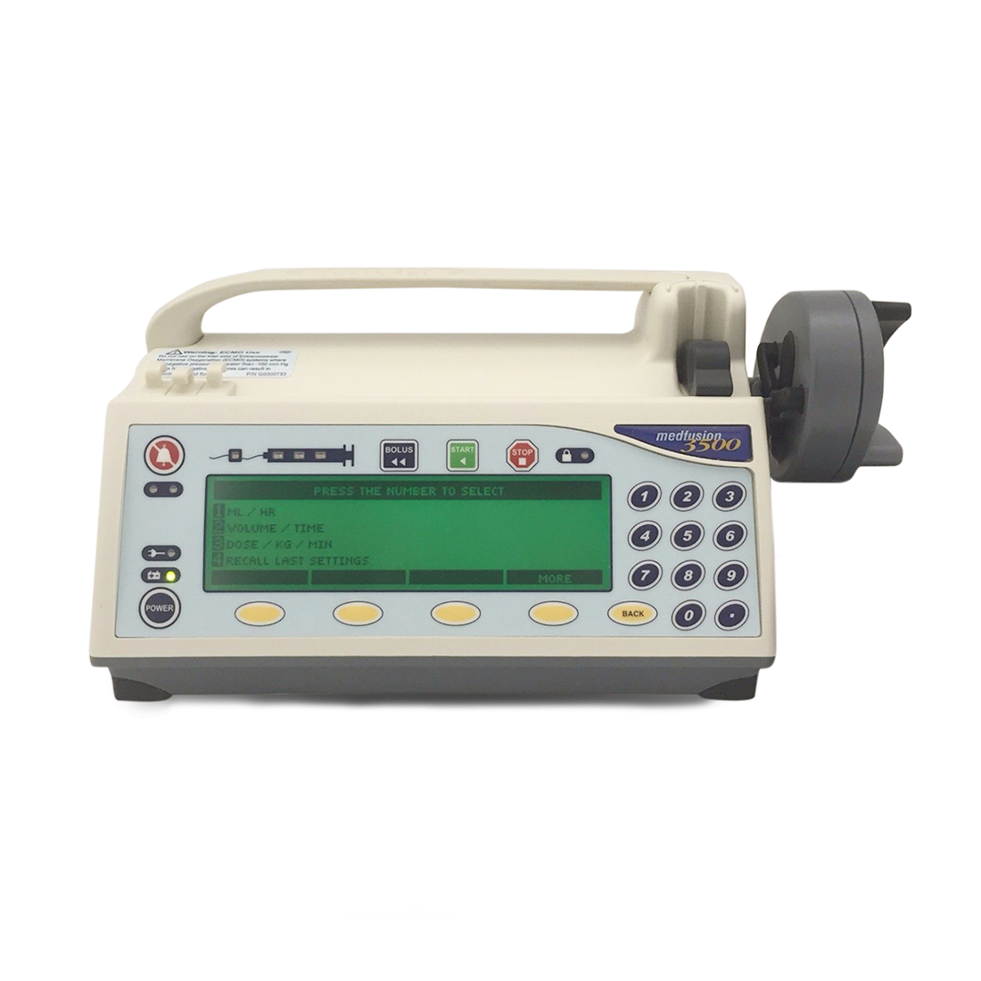 Medfusion 3500 Syringe Pump