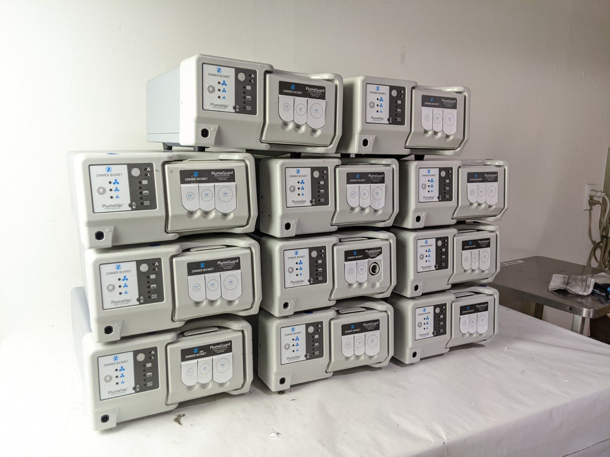 Zimmer PlumeVac AEVV120 Surgical Smoke Evacuator with PlumeGuard | Lot of 10