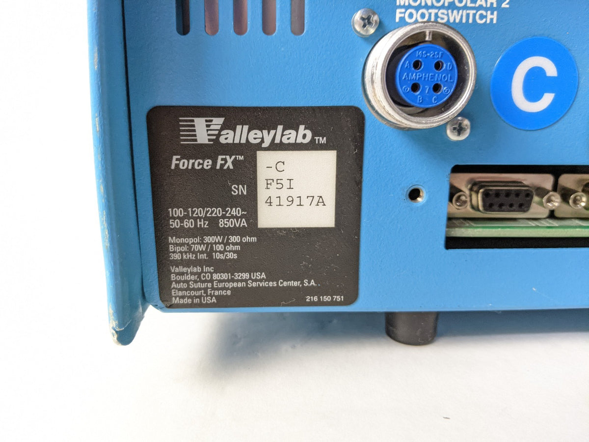 Valleylab Covidien Force FX-C Electrosurgical Generator