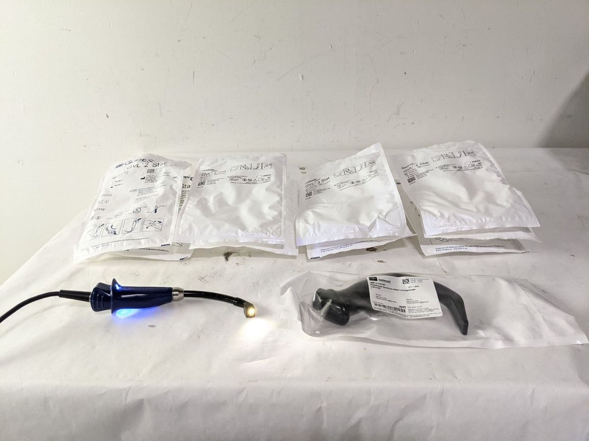 Verathon GlideScope 0570-0338 Video Monitor | AC Adapter & 0570-0307 Video Baton
