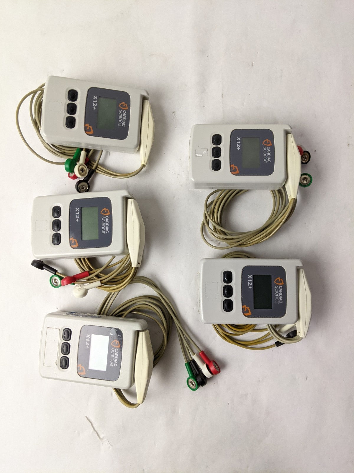 Cardiac Science X12+ Wireless Telemetry Transmitter | Lot of 5