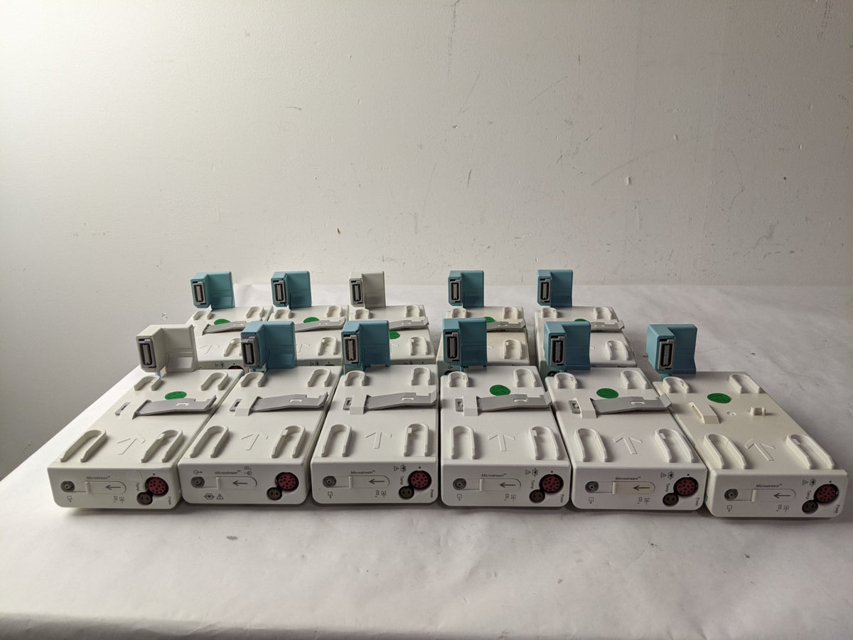 Lot of 11 Philips M3015A 862393 CO6 Microstream Modules