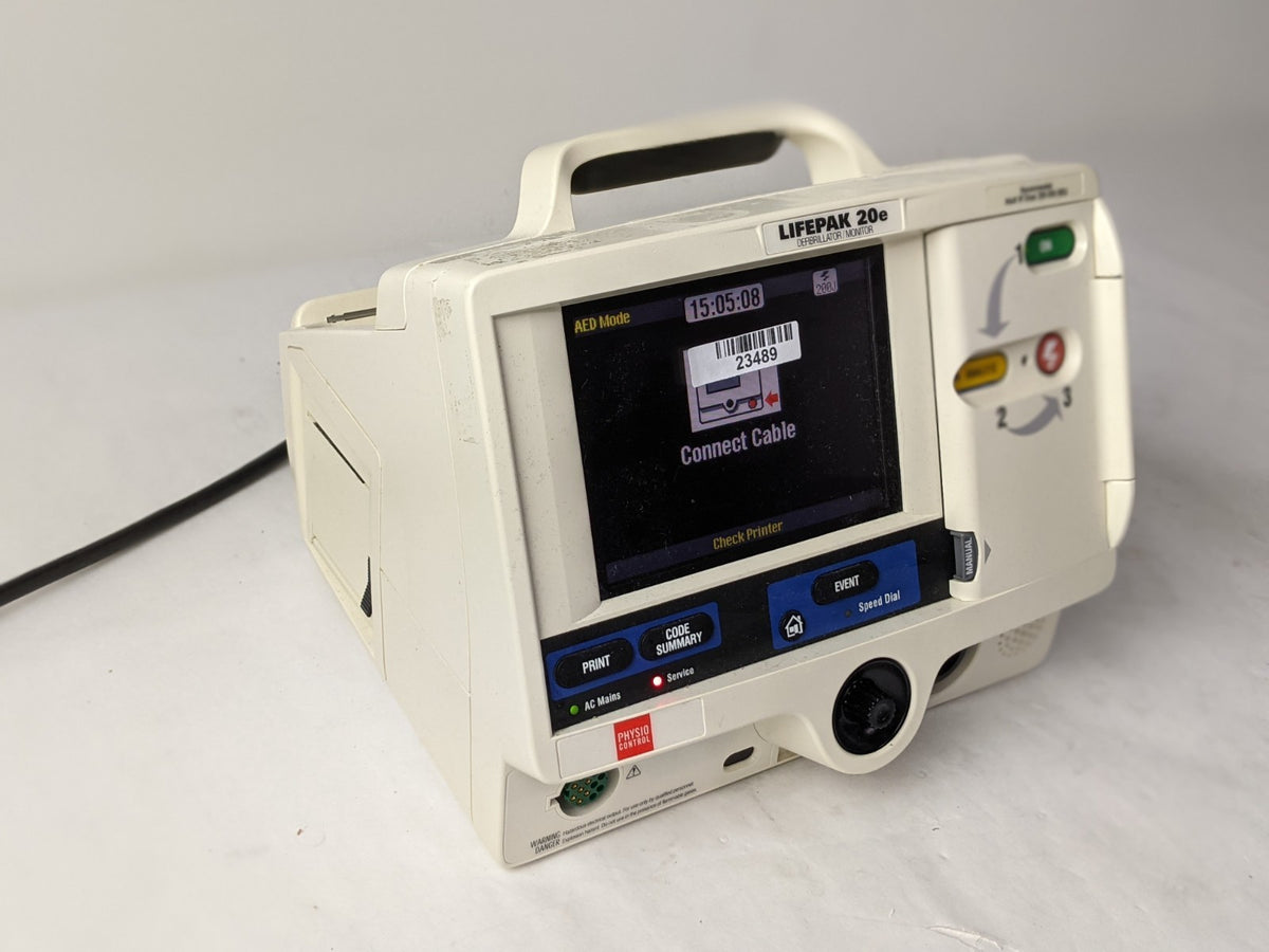 Physio Control LifePak 20e 11150-000019 Defibrillator | MFG 2018