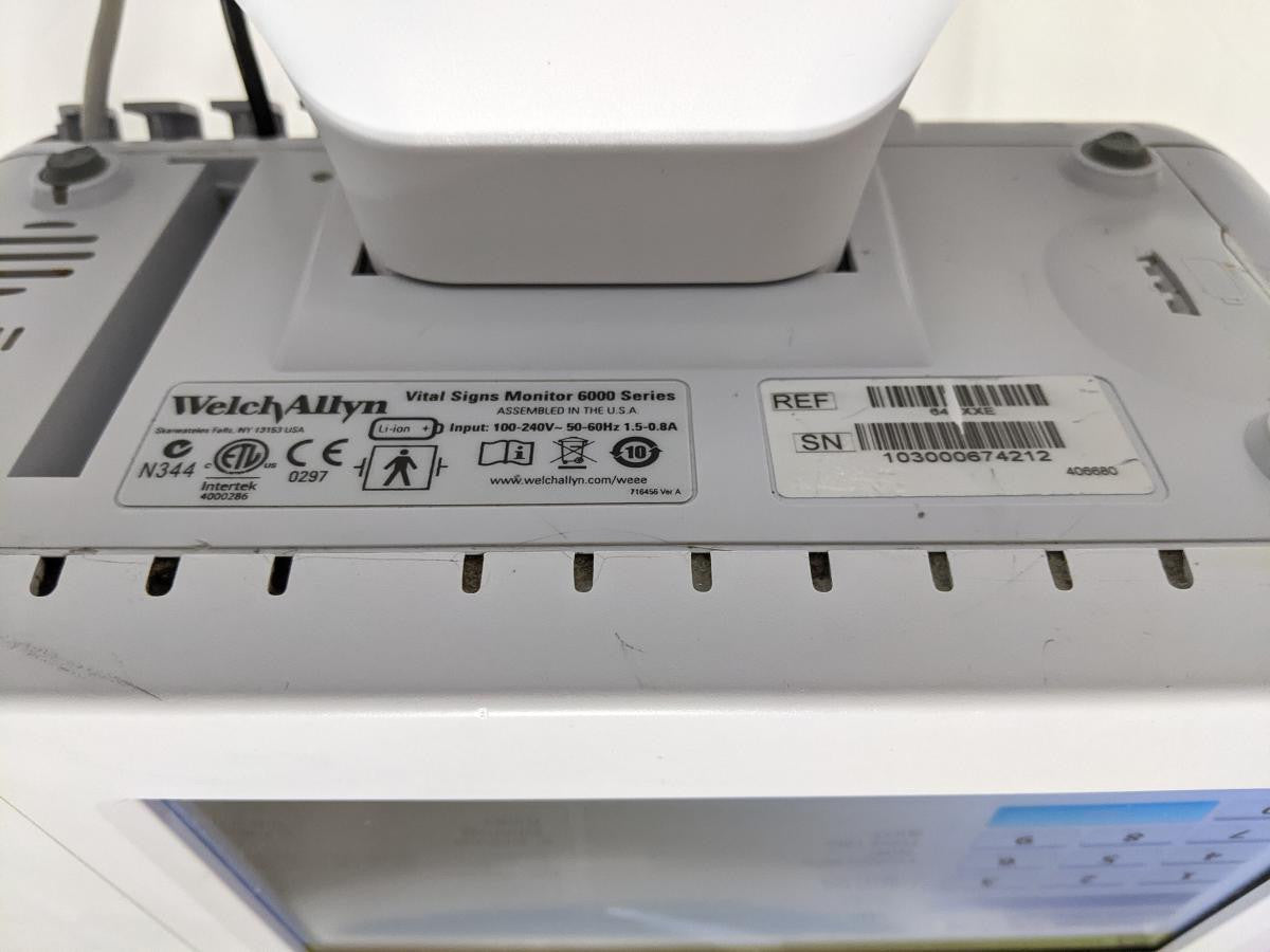 Welch Allyn 6000 Series 64NXXE Vital Signs Monitor