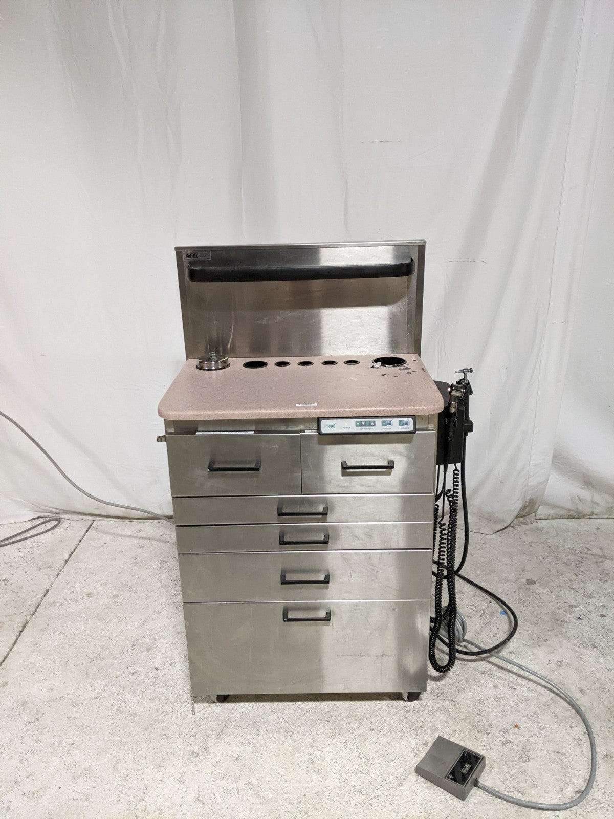 SMR Maxi Treatment Cabinet 160000 w/ Foot Control Pedal