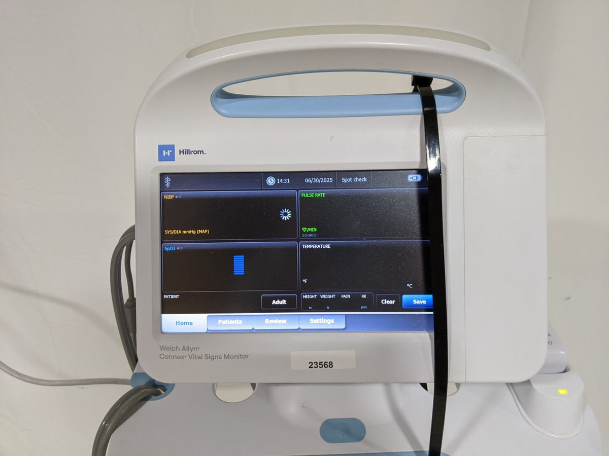 Hillrom Welch Allyn Connex VSM 6000 Vital Signs Monitor w/ ThermoScan PRO 6000