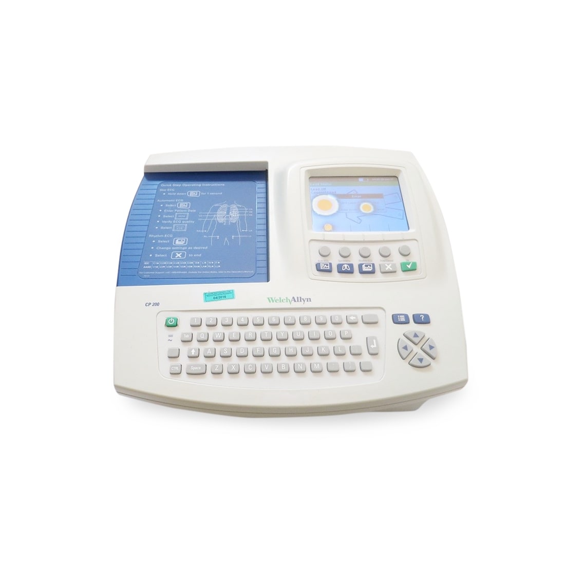 Welch Allyn CP 200 ECG Machine