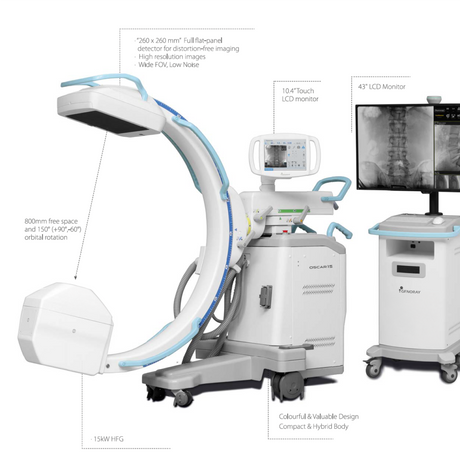 What is Unique About the Genoray OSCAR Prime Flat Panel Detector C-Arm?