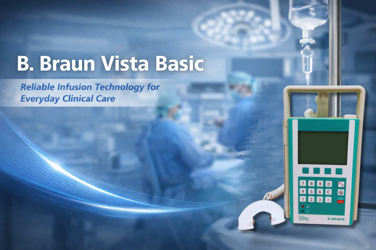 Basic Infusion B. Braun Vista Basic - Proven, Easy-To-Use, Infusion Pump – MED.equipment