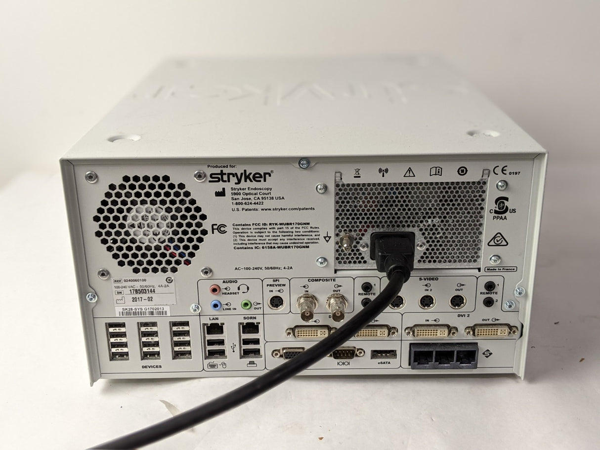 Stryker SDC3 HD Information Management System | MFG 2017