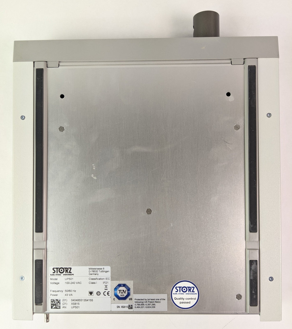 Storz s-pilot UP 501 UP501 Smoke Evacuation Solution with 20014130 Footswitch
