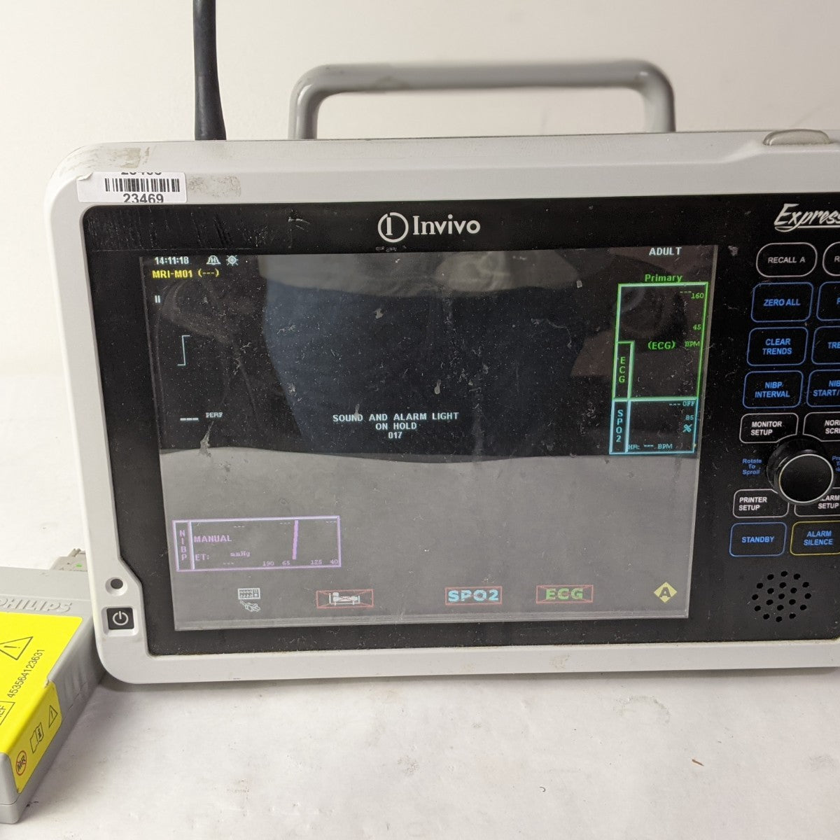 Invivo Expression 865214 MRI Monitor w/ Power Cord. 2 – MED.equipment