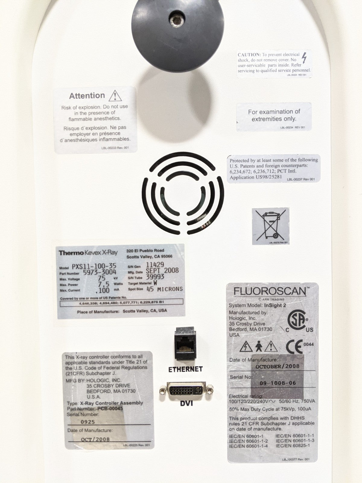 Hologic Fluoroscan InSight 2 | SW 3.1.2 | MFG 2008