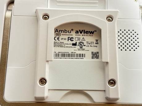 Ambu aView 405002000 Endoscopy Display Monitor with Pole Clamp