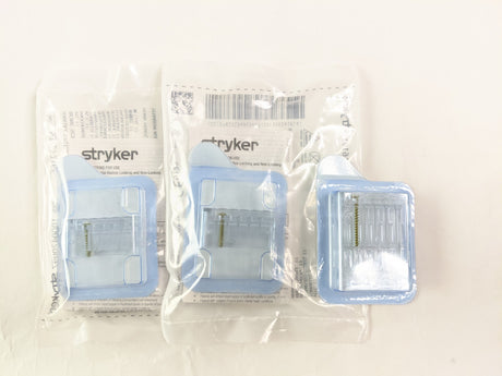 Set of 12 Stryker Surgical Screws and Twist Drills