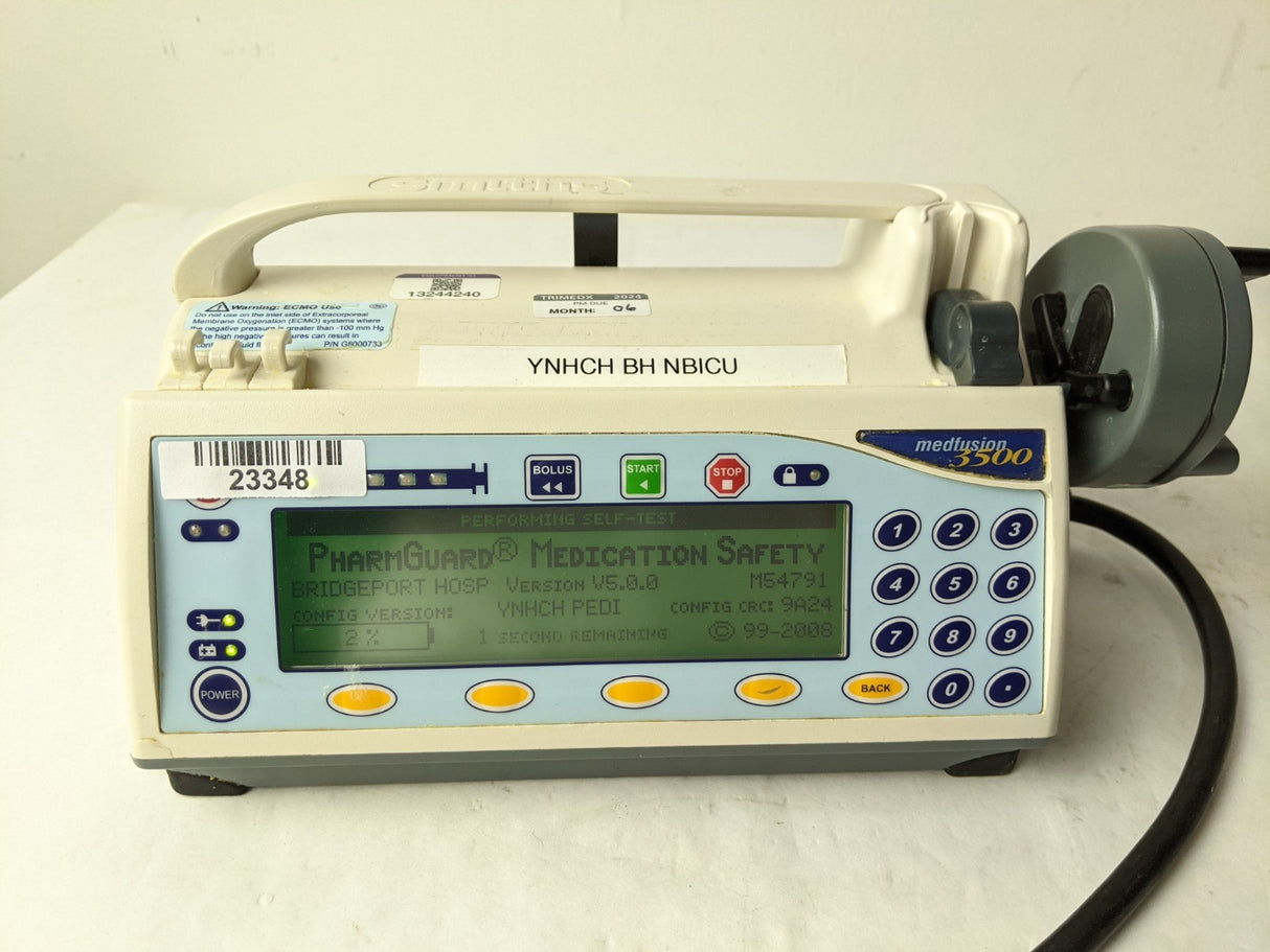 Medfusion 3500 w/ Pole Clamp