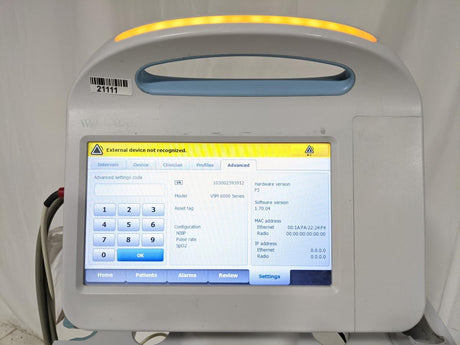 Welch Allyn 6000 Series 64NXXE Vital Signs Monitor