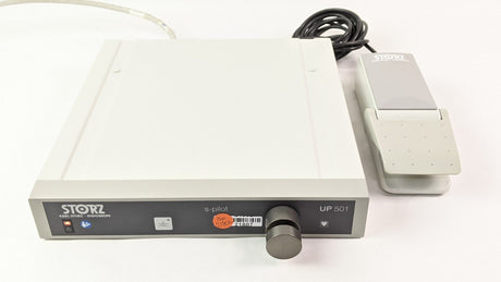 Storz s-pilot UP 501 UP501 Smoke Evacuation Solution with 20014130 Footswitch