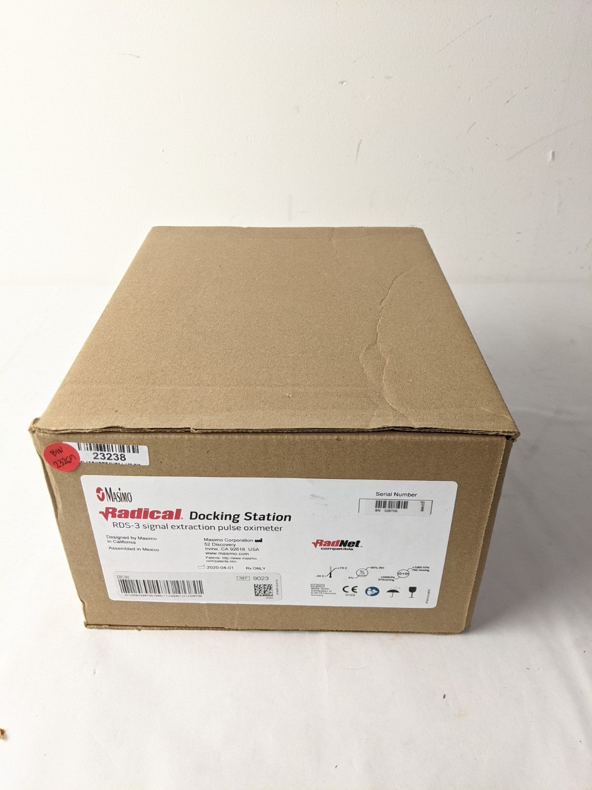 Masimo Radical 7 Rainbow Pulse Oximeter w/ Docking Station | MFG 2020