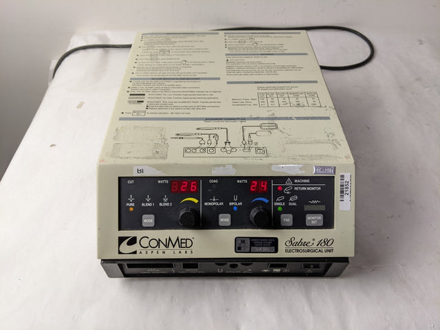 Conmed Sabre 180 60-5800-001 ESU