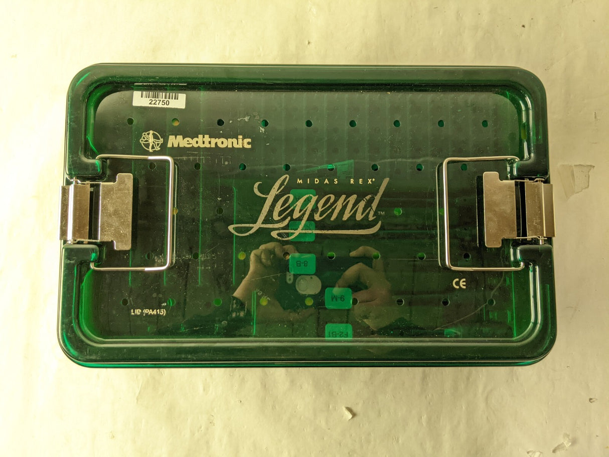 Medtronic V03 Midas Rex Legend Pneumatic Drill Set | With Attachments (SET #1)